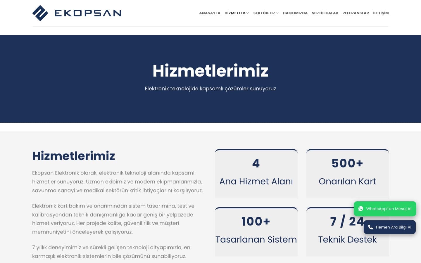 Ekopsan — Hero